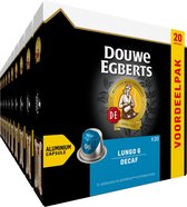 Bol.com Douwe Egberts Lungo Decaf (6) - 10 x 20 Koffiecups aanbieding