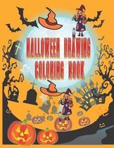 Halloween Drawing Coloring Book