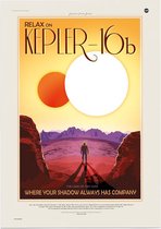 Relax on Kepler-16b (Visions of the Future), NASA/JPL - Foto op Posterpapier - 29.7 x 42 cm (A3)
