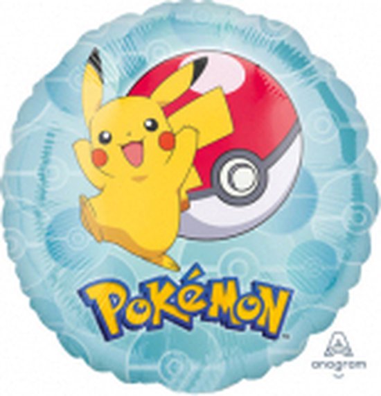 AMSCAN - Pokemon - Folieballon - Mini ballon - 23cm - Decoratie - Ballonnen