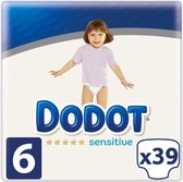 Dodot Dodot Sensitive T6 Panales +13 Kg 39 Uds