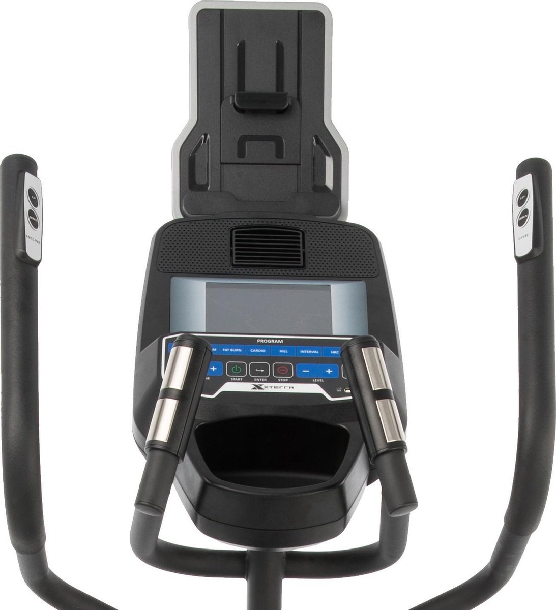 Afbeelding 3 van Xterra Fitness FSX3500 Crosstrainer Elliptical - Nieuwste model -  31 programma's, ingebouwde speakers, hartslagmeting, koelventilator, usb-port, BlueTooth, 17 cm display