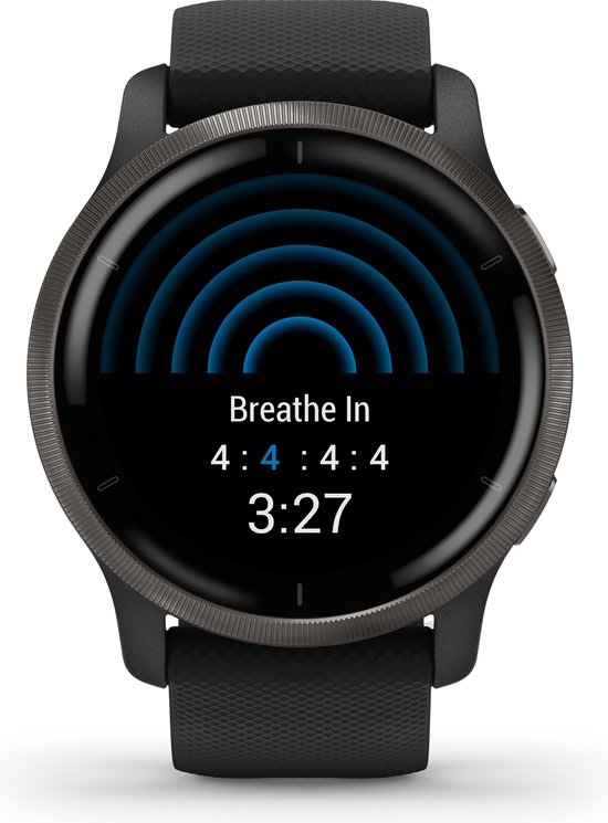 Garmin Venu 2 - Smartwatch - 45 mm - Zwart | bol