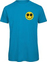 DJ Smiley - Grappig T-Shirt Heren - Katoen