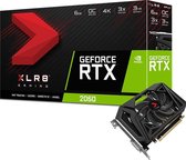 PNY VCG20606SFPPB videokaart GeForce RTX 2060 6 GB GDDR6