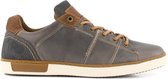 NoGRZ P.Parler - Leren heren sneaker - Grijs - Maat 45