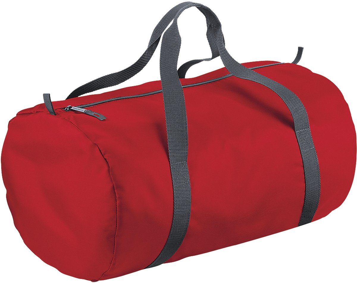 BagBase Packaway Vatzak / Duffle Waterbestendige Reiszak (32 Liter) (Pakket van 2) (Classic red)