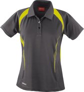 Spiro Dames/dames Sport Team Spirit Performance Polo Shirt (Grijs/Kalk)