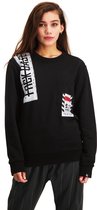 FnckFashion Dames Unisex Sweater NEXT "Limited Edition" Zwart Maat S
