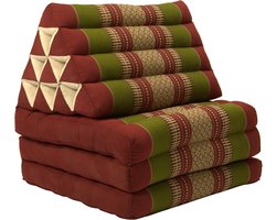 Fine Asianliving Thais Kussen Bordeaux Groen