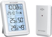 BlitzWolf BW-TM01 HD - Weerstation | Binnen en Buitensensor | Temperatuur & Luchtvochtigheid | 30 meter | Backlight
