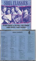 SOUL CLASSICS - PERCY SLEDGE JAMES BROWN TINA TURNER GLADYS KNIGHT