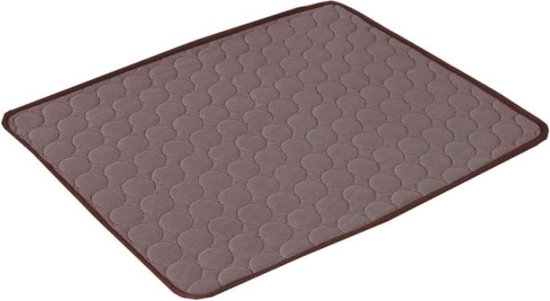 Honden Koelmat - Verkoeling - Huisdieren - Cooling - Zomer - Coffee kleur - 70x100cm