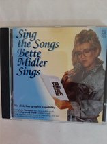 Bette Midler sings Sing the songs