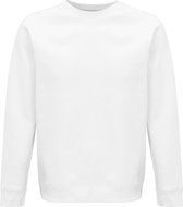 SOLS Unisex Adult Space Organic Raglan Sweatshirt (Wit)