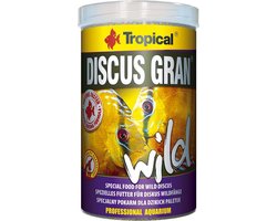 Tropical Discus Granulaat Wild | 1 Liter | Aquarium Visvoer | Discusvoer