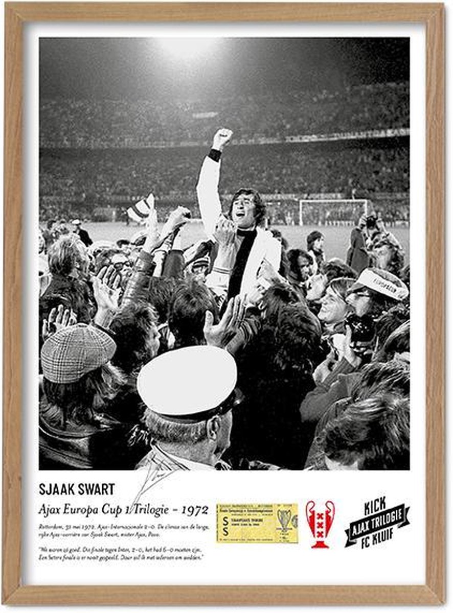 FC Kluif 'Sjaak Swart Ajax poster' - Trilogie '72