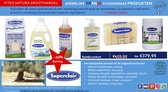 Ecologische Marseille huishoudzeep producten 140 stuks promotiepakket Hygiene voor in en om het huis