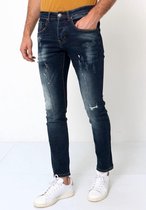 Spijkerbroeken Heren Slim Fit - D-3033 - Blauw