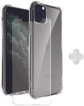 iphone 11 hoesje apple iphone 11 siliconen bumper transparant case – shock proof hoesje voor iphone 11 geschikt voor magsafe