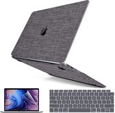 laptop huid - Macbook Air 13 inch behuizing 2020 2021 2019 2018 release M1 A2337 A2179 A1932, Macbook Air Case Laptop Cover Stof Coated Plastic Hard Shell Case & Keyboard Cover Skin & Screen 