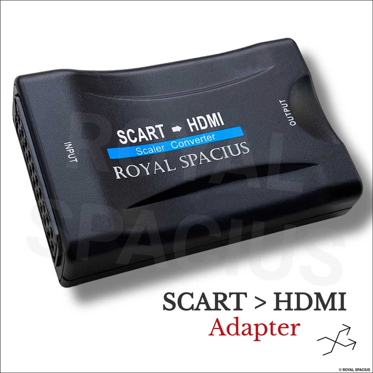 SCART naar HDMI Converter Adapter