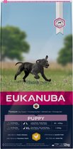 Eukanuba Dog Puppy & Junior - Grote Rassen - Kip - Droogvoer - 12 kg