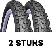 Fietsband - Buitenband - Set van 2 - Kratos TLR 29 x 2.25 vouwband zwart
