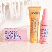 FROWNIES | Facial Patches (voor het voorhoofd en tussen de ogen), Rose Water Hydrator & Moisturizer - 100% natuurlijk