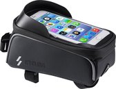 Telefoonhouder voor iPhone Samsung Telefoon GSM Houder Fiets met Tas -  Race Elektrische Fietsen Frame Zadeltas Mountainbike- Bartief®