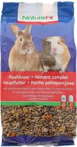Naturefit - Konijnenvoer, caviavoer. Hoofdvoer voor konijnen en cavia's op natuurlijke basis. Rijk aan vitamine A, D3 en C..