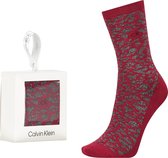Calvin Klein Dress Crew Dani 1P Dames Sokken Giftbox - Maat One Size