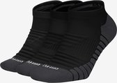 Everyday Nike Max Socks No Show - Chaussettes de sport - Unisexe - Chaussettes basses - Zwart - EU 42-46