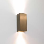 Rigo Wandlamp metaal 2 lichts licht Brons - Modern - Artdelight
