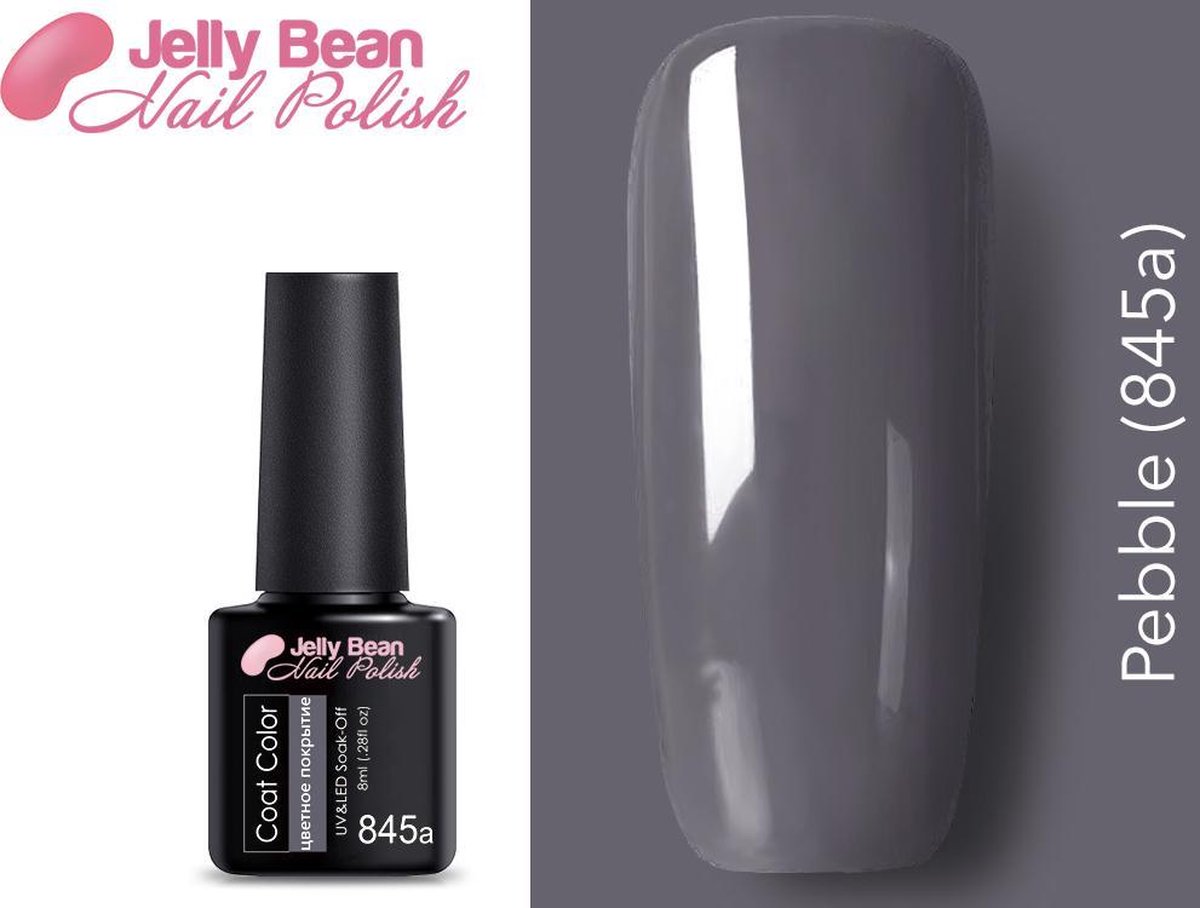 Jelly Bean Nail Polish Gel Nagellak SALE - Gellak - Pebble (845a) - UV Nagellak 8ml