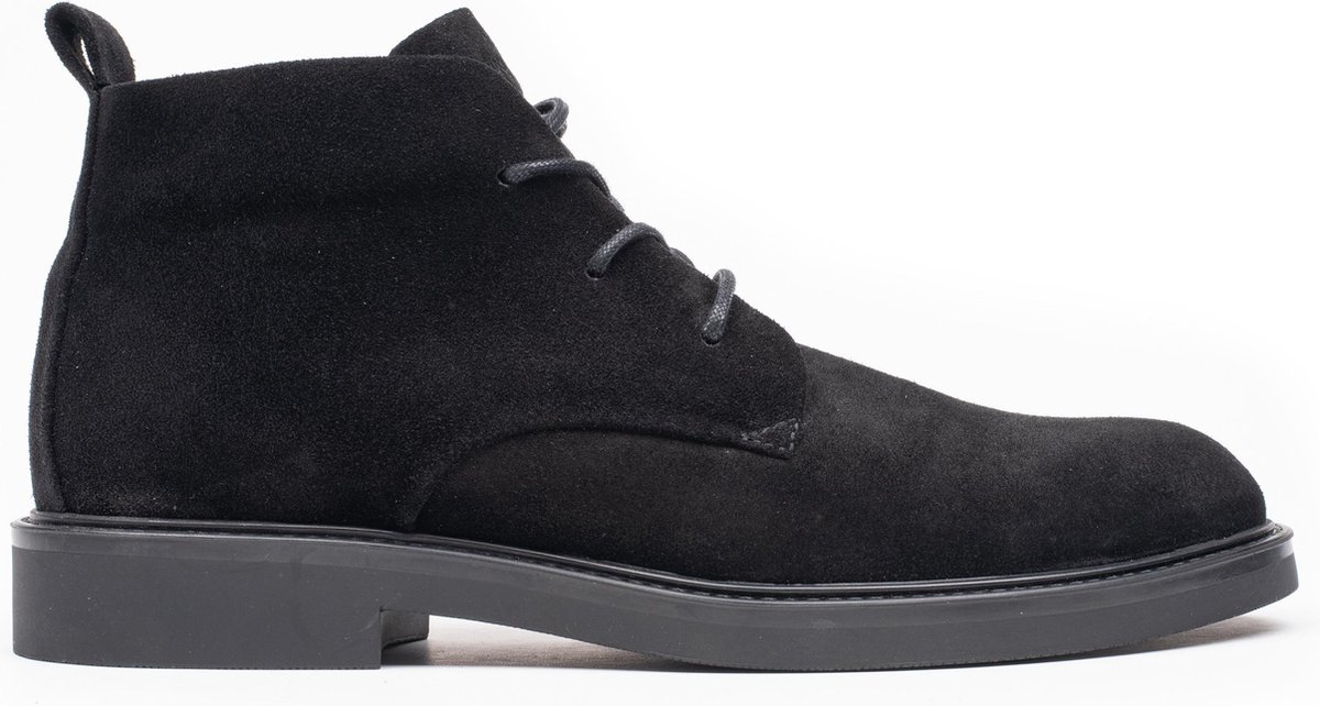 Hinson beatenberg chucka veterboots heren zwart suède