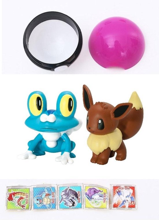 Pokemon Tas met pokemon ballen 6 stuks - toys exclusive