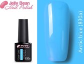 Jelly Bean Nail Polish Gel Nagellak - Gellak - Arctic blue (830a) - UV Nagellak 8ml