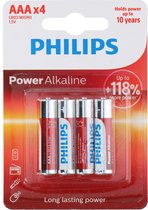 Philips Power Alkaline AAA / LR03 - Blister 4