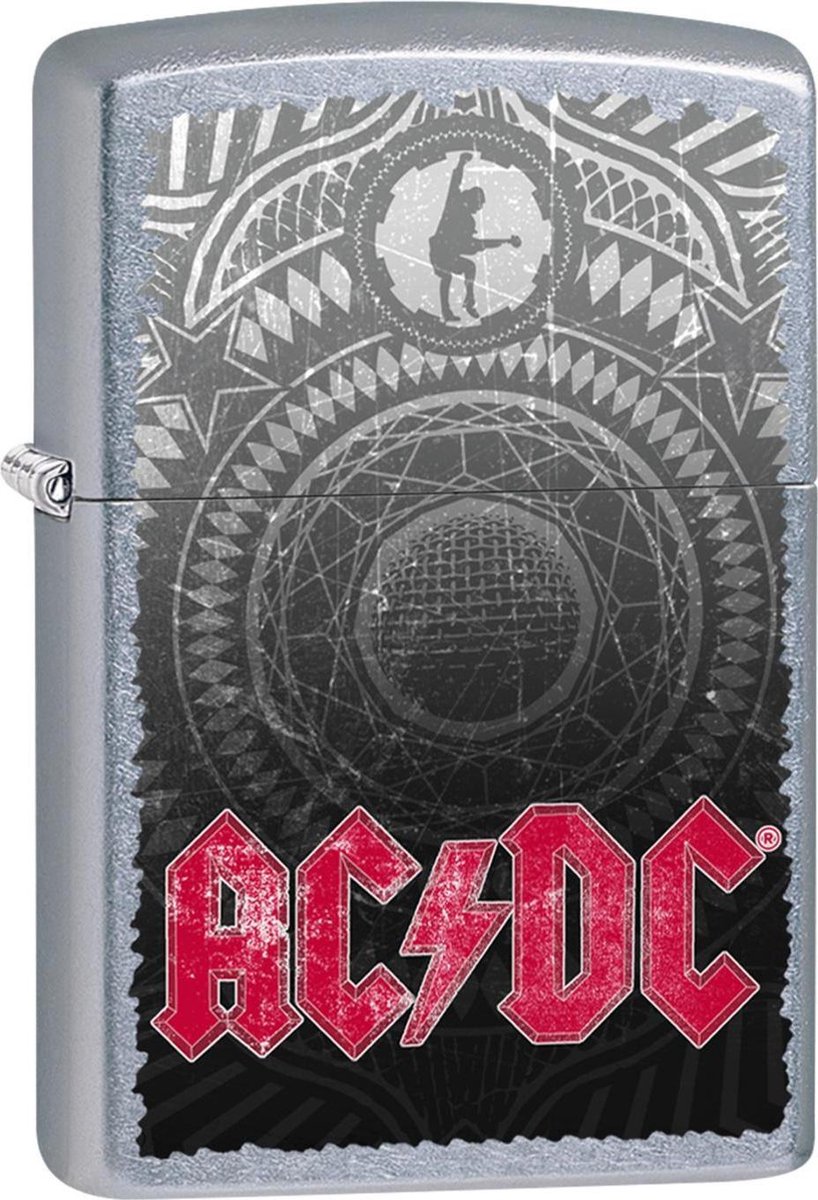 Aansteker Zippo AC/DC Red
