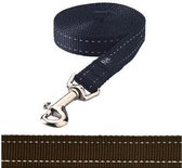 Rogz for dogs snake lijn choco - 16 mmx1,4 mtr - 1 stuks
