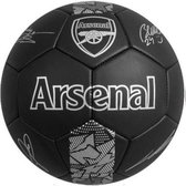 Arsenal Voetbal Pvc Zwart Maat 5