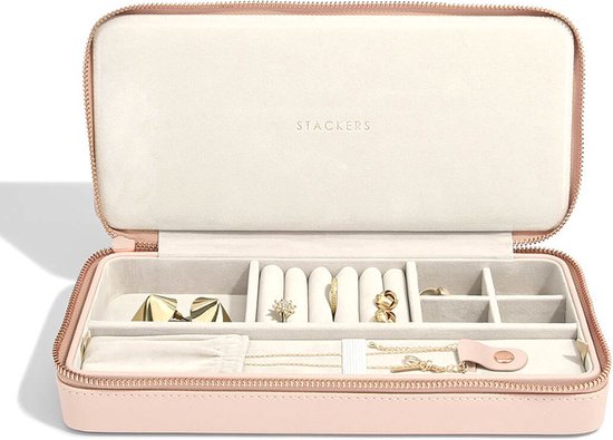 Stackers Juwelenbox Blush - Travel - Sleek Necklace