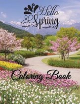 Hello Spring Coloring Book