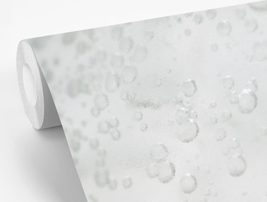 Papier peint photo peint photo vinyle - Petites bulles d'air dans l'eau largeur 295 cm x hauteur 220 cm - Tirage photo sur papier peint (disponible en 7 tailles)