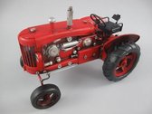 tractor - klassieke trekker - ijzer - 17 cm hoog