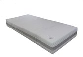 Bedworld Matras 80x200cm - Matrashoes met rits - Pocketvering - Medium Ligcomfort - Eenpersoons