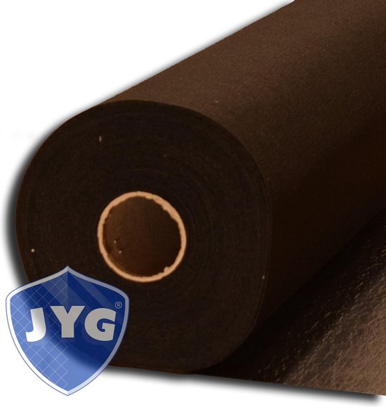 Tapis JYG Noir avec film protecteur 100x2500cm (1x25m)