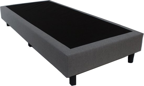 Bed4less Boxspring 80 x 200 cm - Losse Boxspring - Eenpersoons - Antraciet