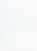 Extra hoogpolig shaggy vloerkleed Brilliant - snow - 60x110 cm